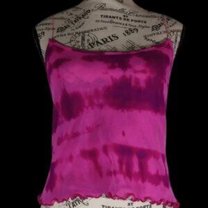 Petit Pois Pink Tie-Dye Camisole